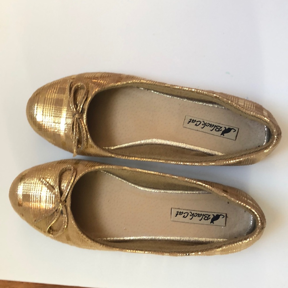 Kids - Flats - Golden